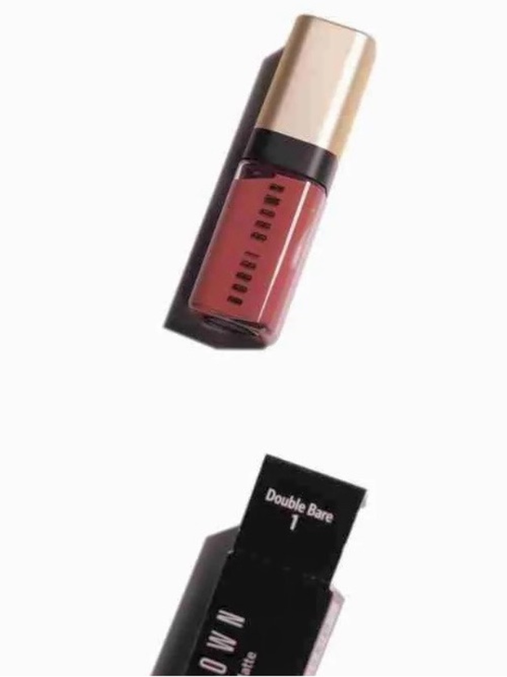 NIB Bobbi Brown Double Bare Luxe Liquid Lip Velvet Matte Mini 2ml